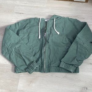 Green jacket size medium